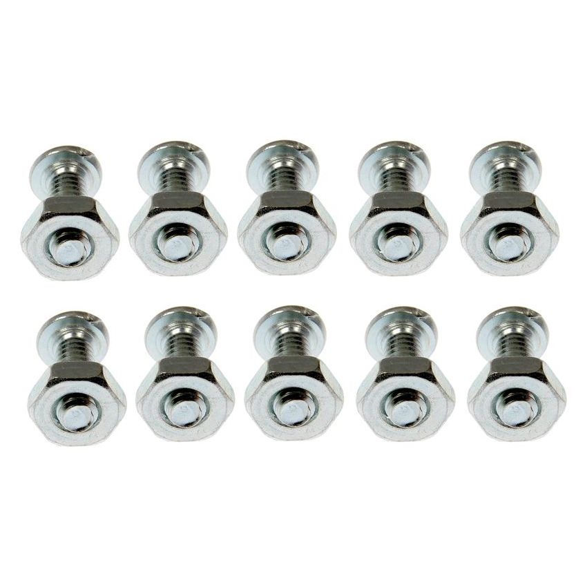 DORMAN 784-702 Machine Screw With Nuts - No. 8-32 x 1/2 In.