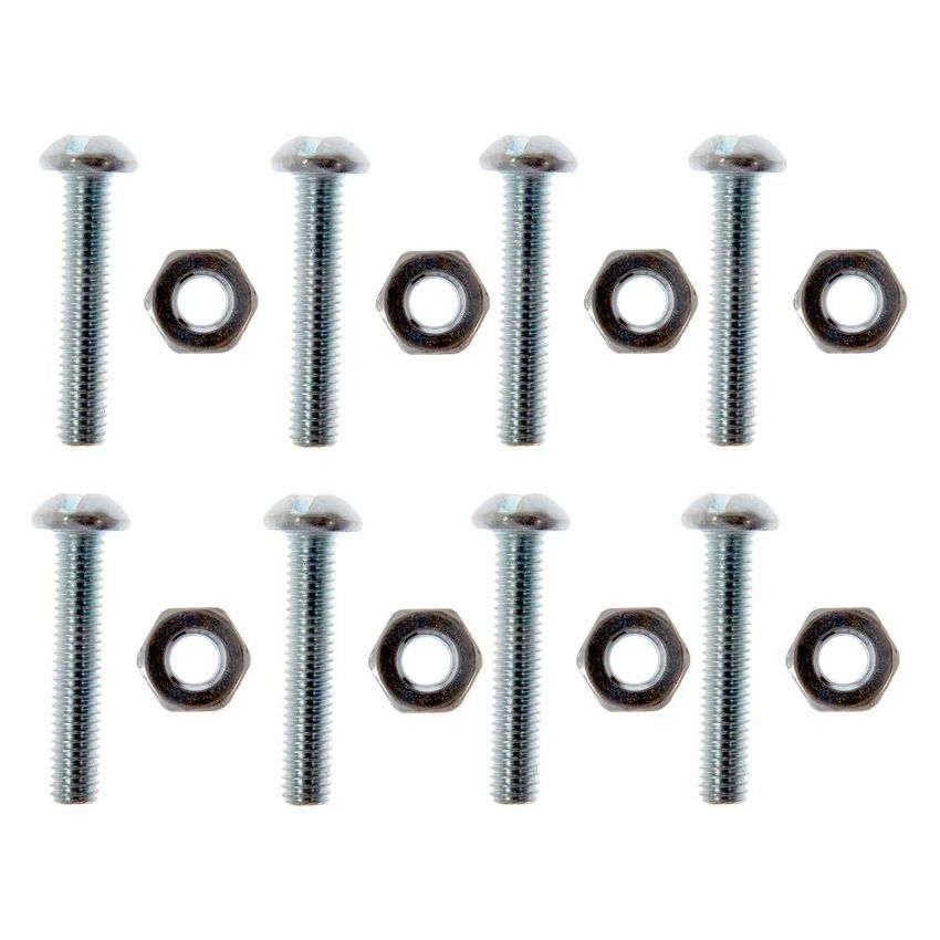 DORMAN 784-712D Machine Screw With Nuts - No.10-32 X 1/2 In.