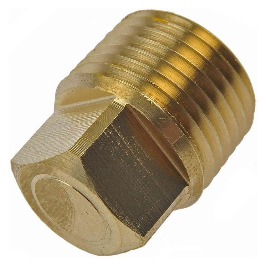 DORMAN 785-073 Brass Pipe Plug - Square Head - 1/2 In. MNPT