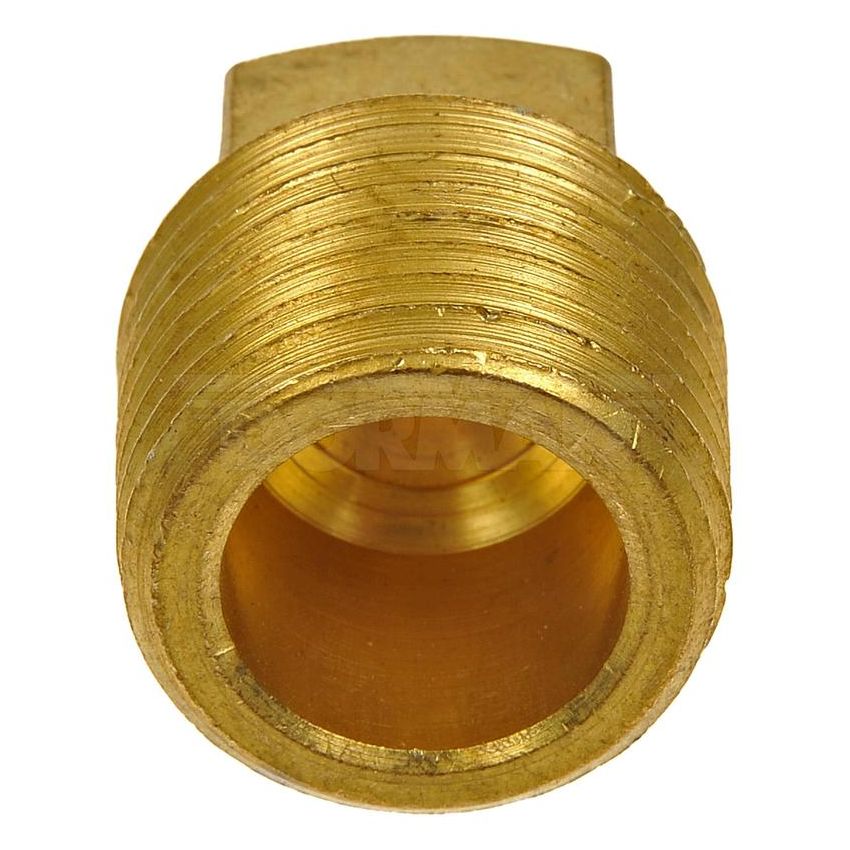 DORMAN 785-073D Brass Pipe Plug - Square Head - 1/2 In. MNPT