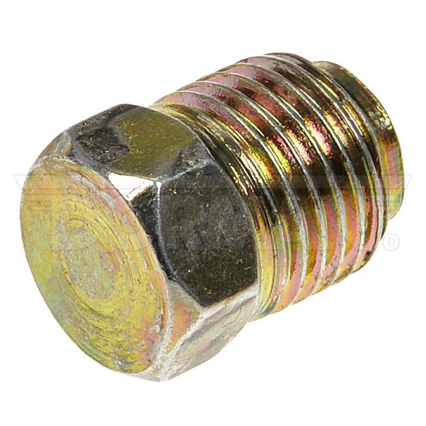 DORMAN 785-450D Steel Pipe Plug-Hex Head- 3/16 In. Tube Size (Male 3/8-24 Inv. Flare)
