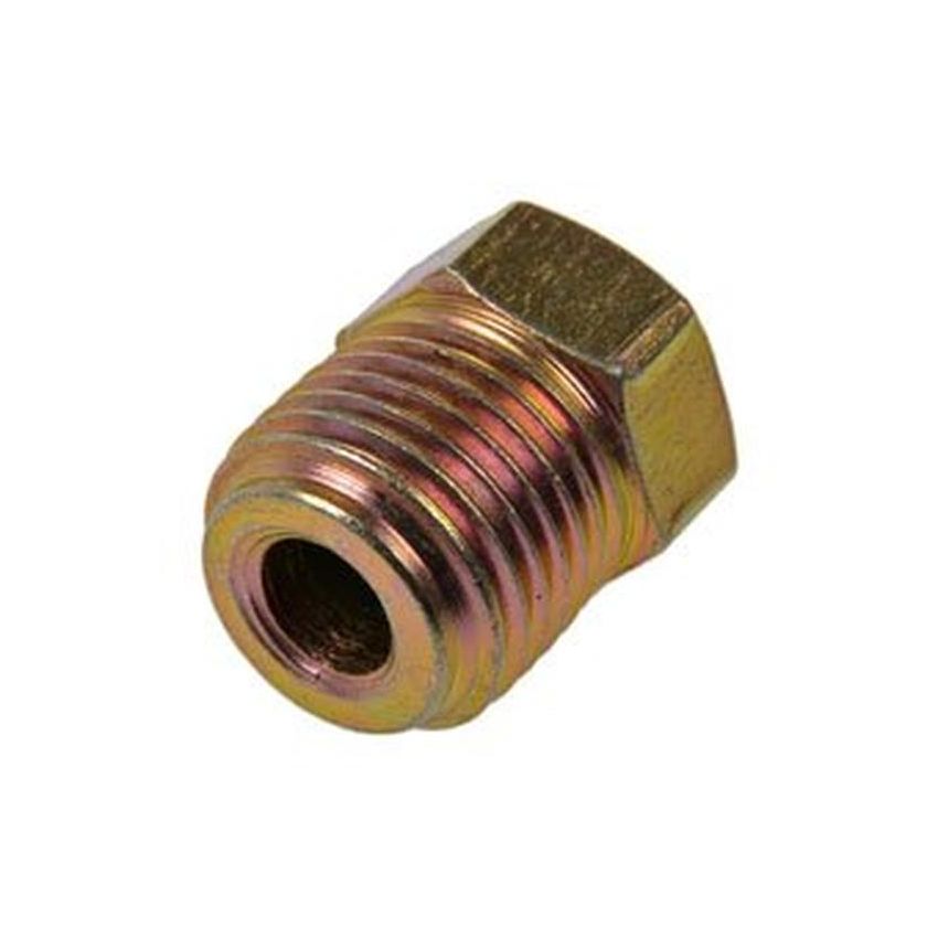 DORMAN 785-491 Inverted Flare Fitting-Steel Plug-1/4 In.