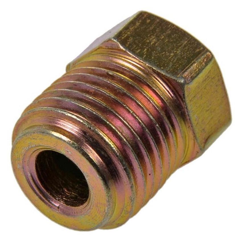 DORMAN 785-491 Inverted Flare Fitting-Steel Plug-1/4 In.