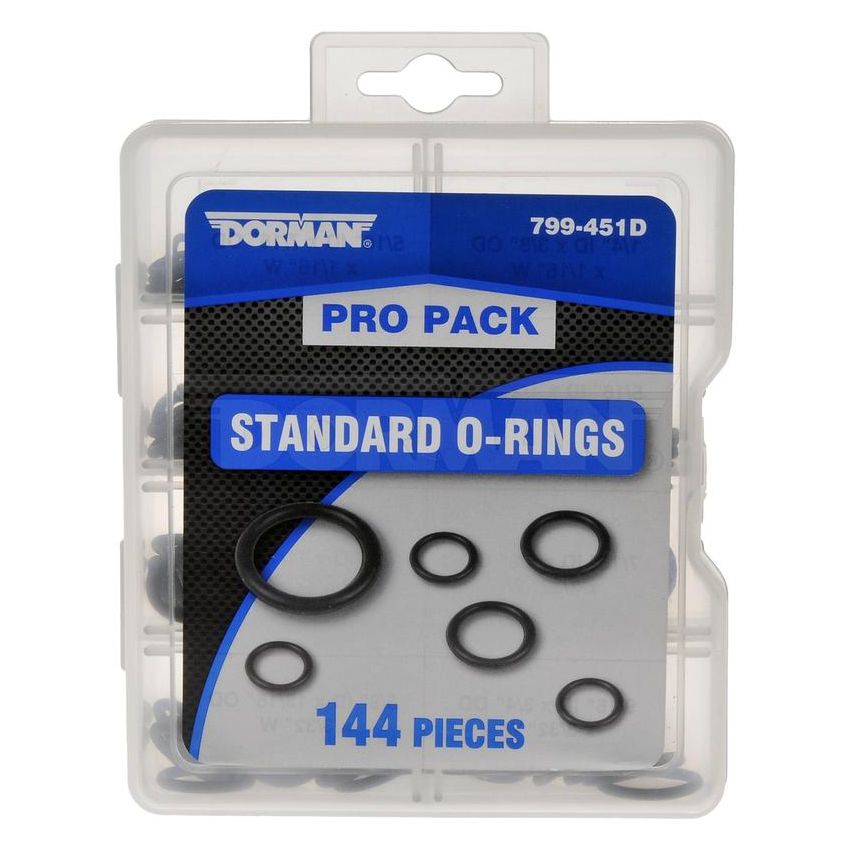 DORMAN 799-451D Pro Pack Standard O-Rings - 144 Pieces