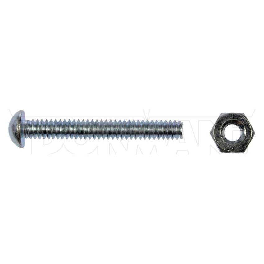 DORMAN 850-615 Stove Bolt With Nuts - 10-24 x 1-1/2 In.
