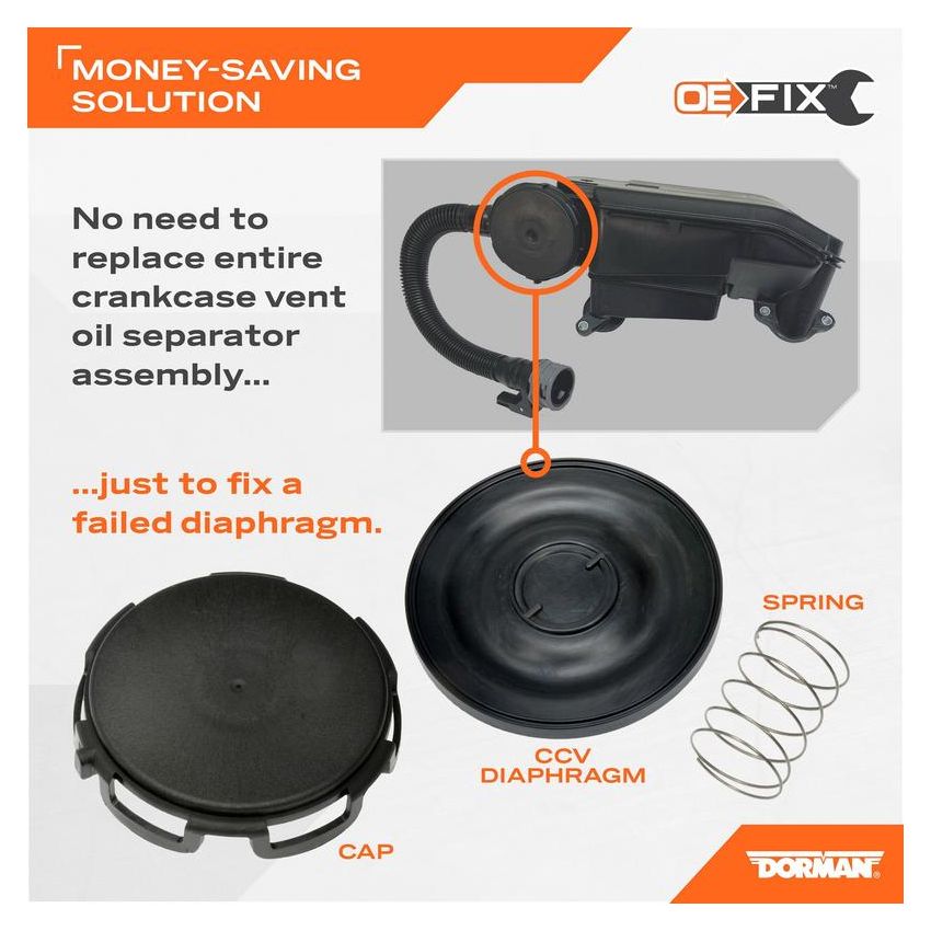 DORMAN 918-359 CCV Diaphragm Repair Kit