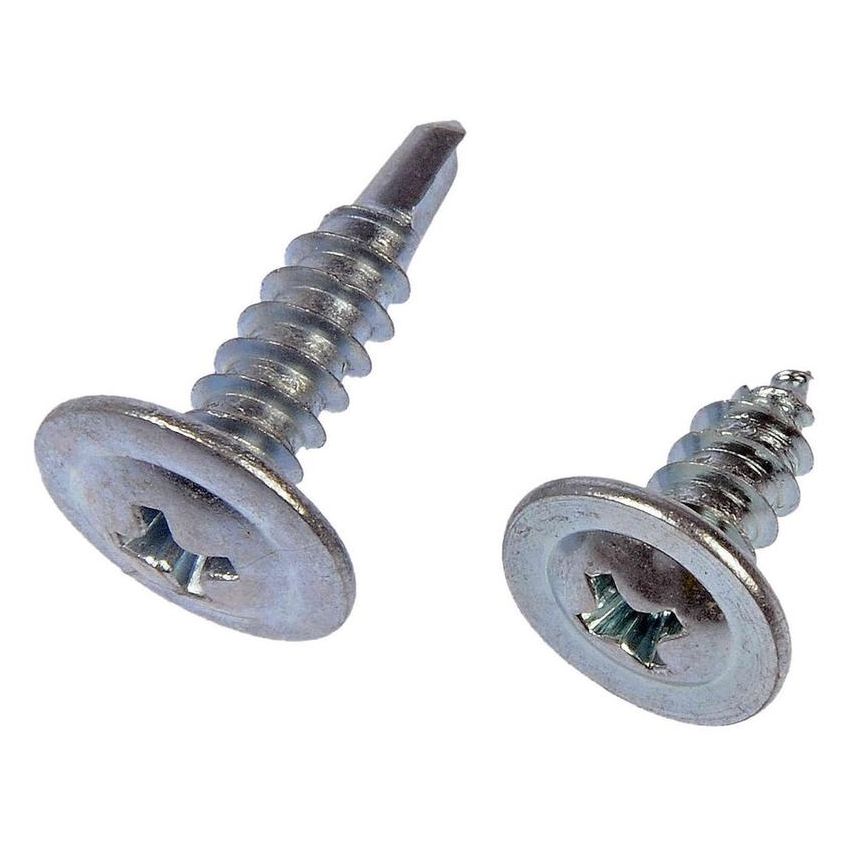DORMAN 961-130 Wheel Well Molding Screw - No. 8 X 3/8,5/8 In.
