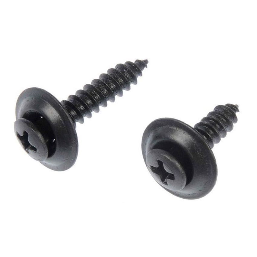 DORMAN 961-210 Trim Screw - Black - No. 10 x 3/4 In., 1 In.