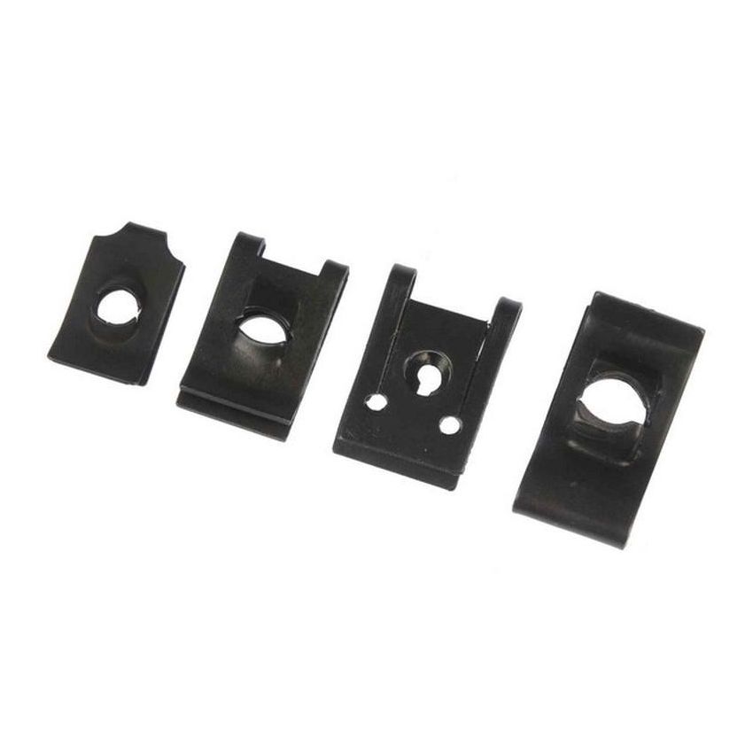 DORMAN 961-310 Clip Nut - U-Type - Assortment - No. 6, 8, 1/4 In.