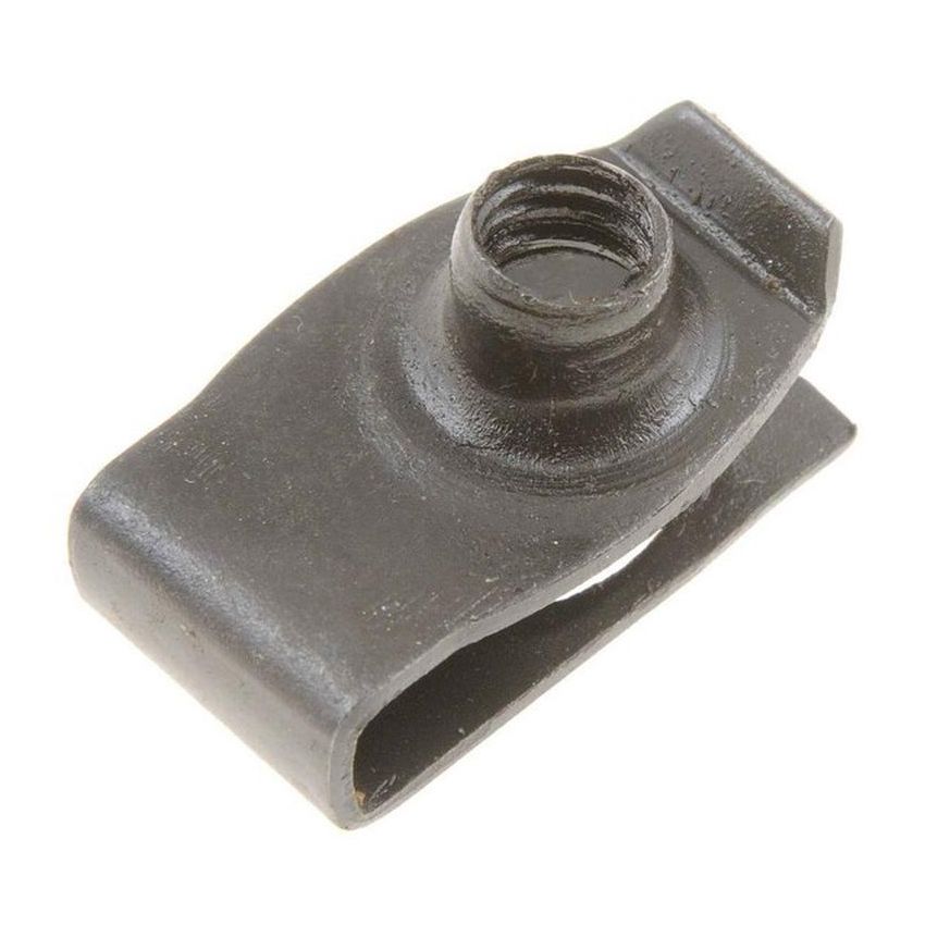 DORMAN 961-313 Clip Nut - U-Threaded,1/4-20 In X9/16 In, Panel Range.025 In -.150 In