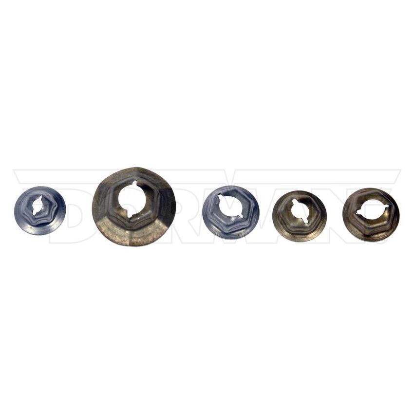 DORMAN 961-330D Thread Cutting Nut Assortment - 5/32 In., 1/8 In., 3/16 In., 5/16 In., 1/4 In.