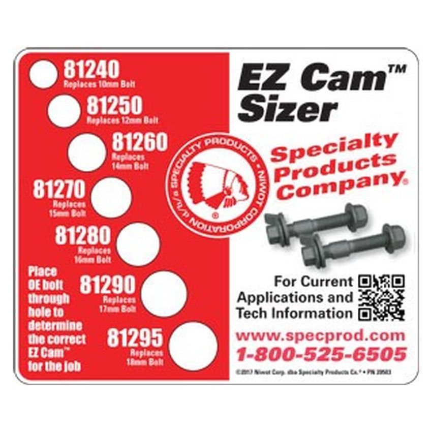 SPECIALTY PRODUCTS COMPANY 20503 EZCAM SIZING MAGNET
