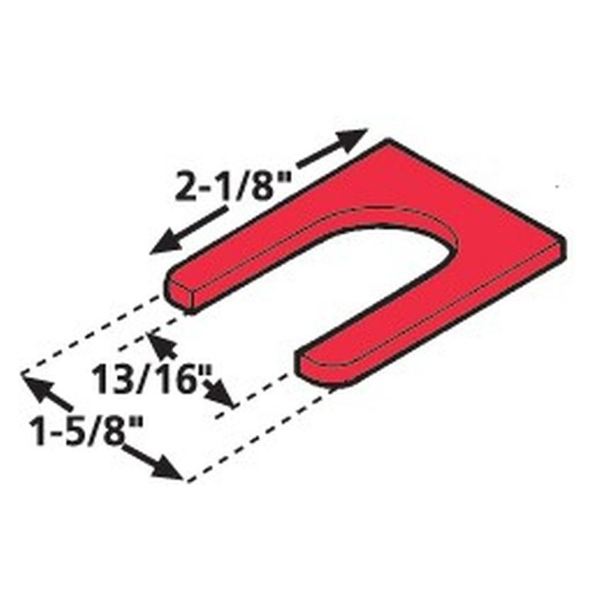 SPECIALTY PRODUCTS COMPANY 35060 TANDEM SHIM-FRTLNR SS 1/32