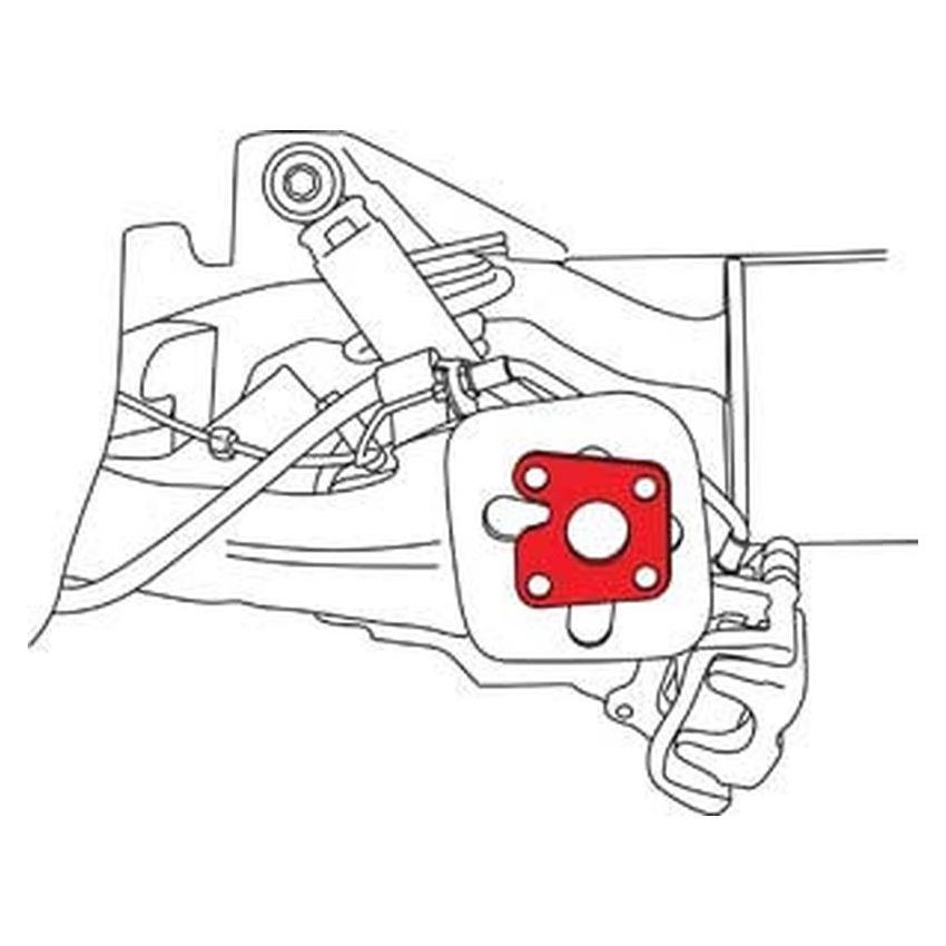 SPECIALTY PRODUCTS COMPANY 71777 FIAT REAR TOE SHIM -0.25°