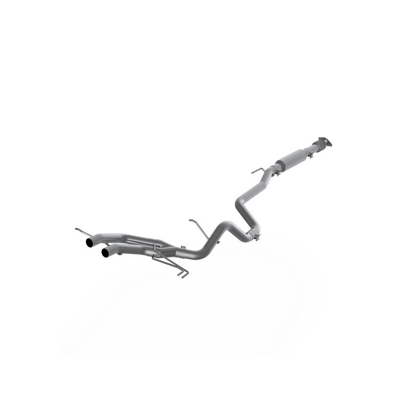 MBRP Exhaust S4702304 2.5in. Cat-Back; Dual Rear Exit; T304