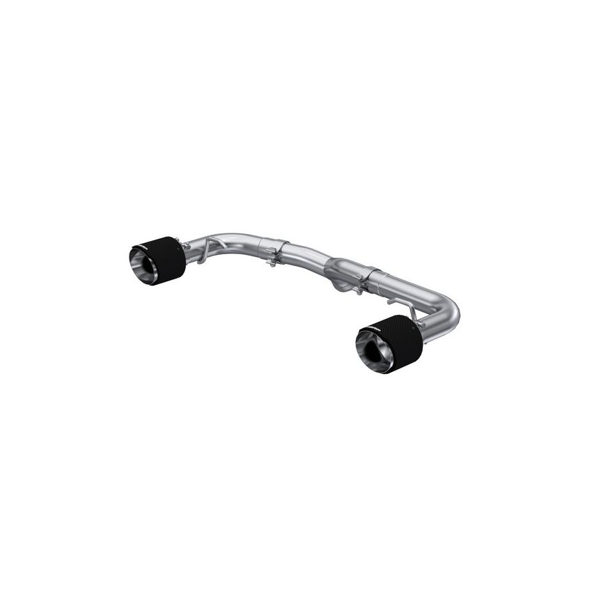 MBRP Exhaust S48053CF 2.5in. Axle-Back; Dual Rear; T304; CF