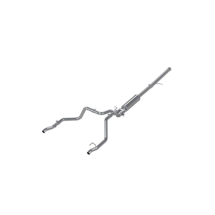 MBRP Exhaust S5065AL 3in. Cat-Back; 2.5in. Dual Rear Exit; AL