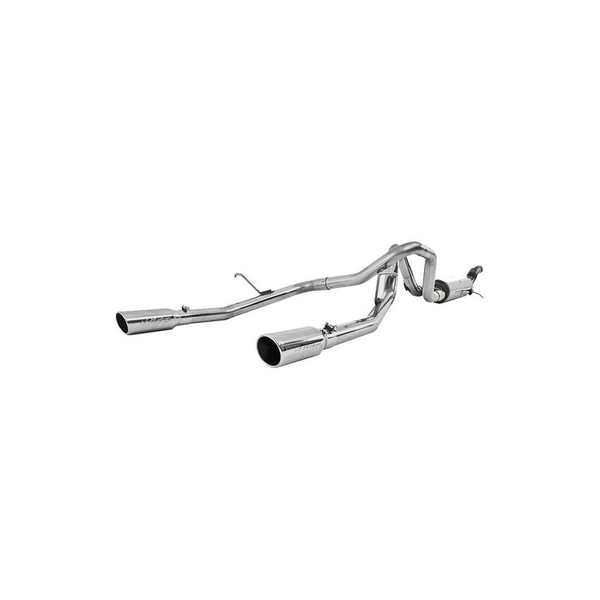 MBRP Exhaust S5074409 2.5in. Cat-Back; Dual Rear Exit; T409