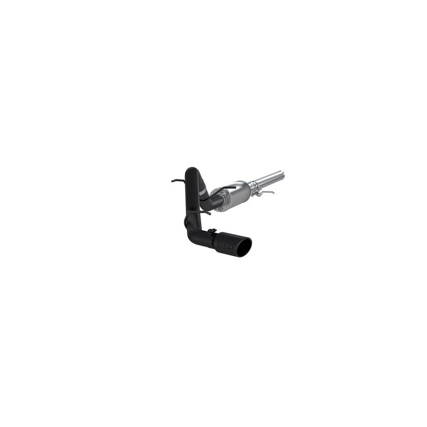MBRP Exhaust S5080BLK 3in. Cat-Back; Single Side Exit; BLK