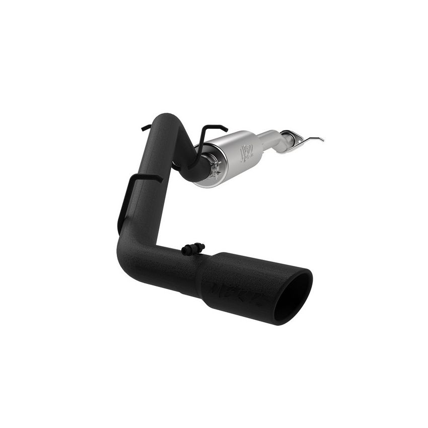 MBRP Exhaust S5090BLK 3in. Cat-Back; Single Side Exit; BLK