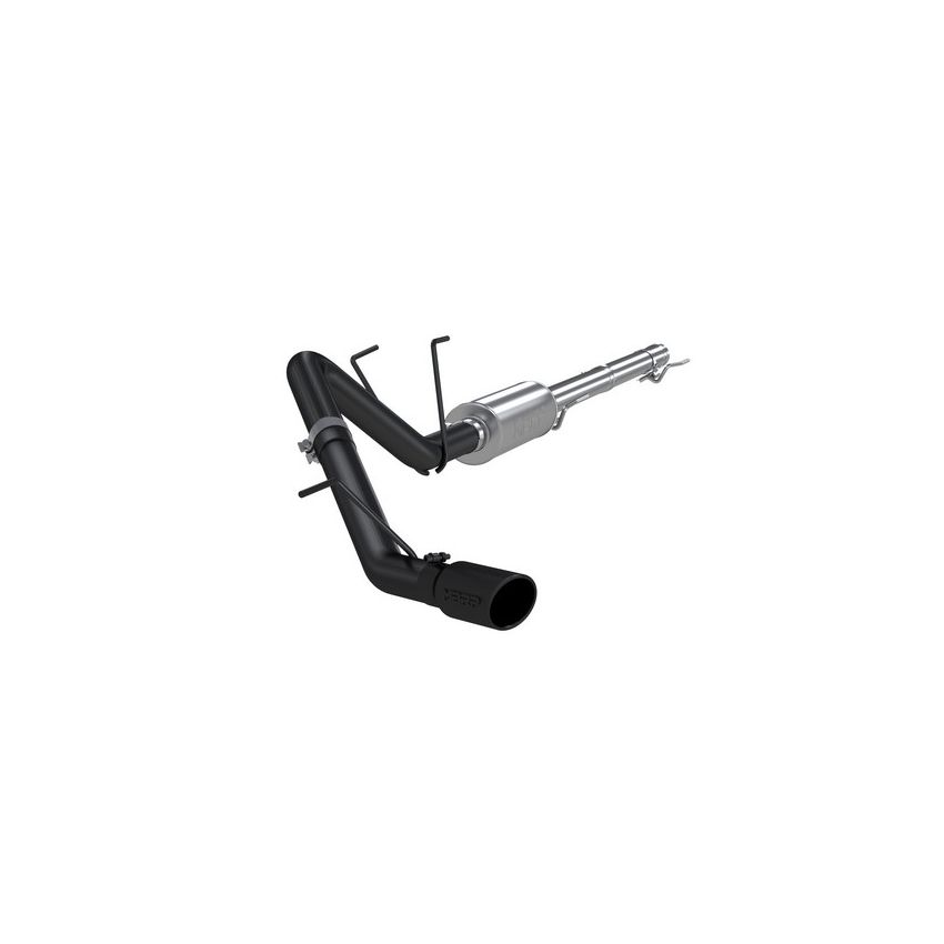 MBRP Exhaust S5142BLK 3in. Cat-Back; Single Side Exit; BLK
