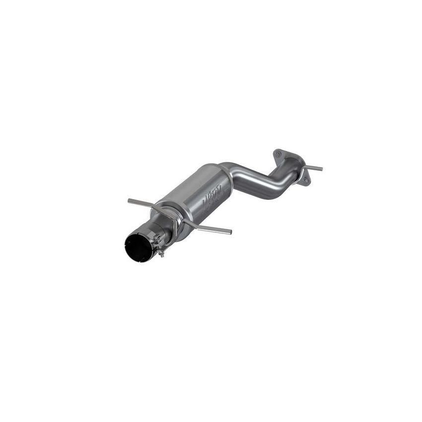 MBRP Exhaust S5143409 3in. Single In/Out Muffler Replacement; High Flow; T409