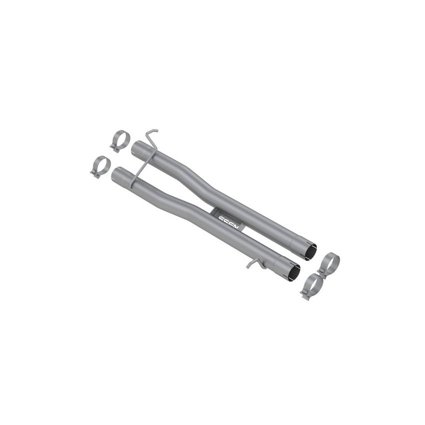 MBRP Exhaust S5155304 3in. Muffler Bypass Pipe; T304