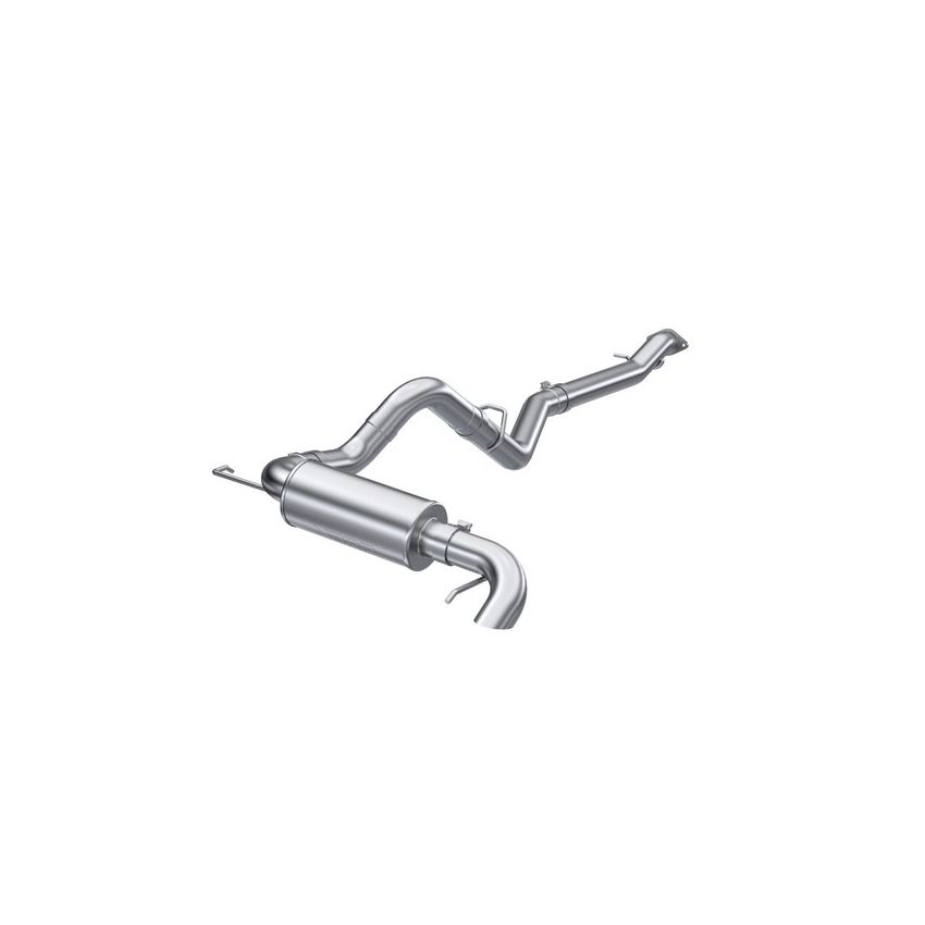 MBRP Exhaust S5237AL 3in. Cat-Back; Single Rear Exit; High Clearance; AL