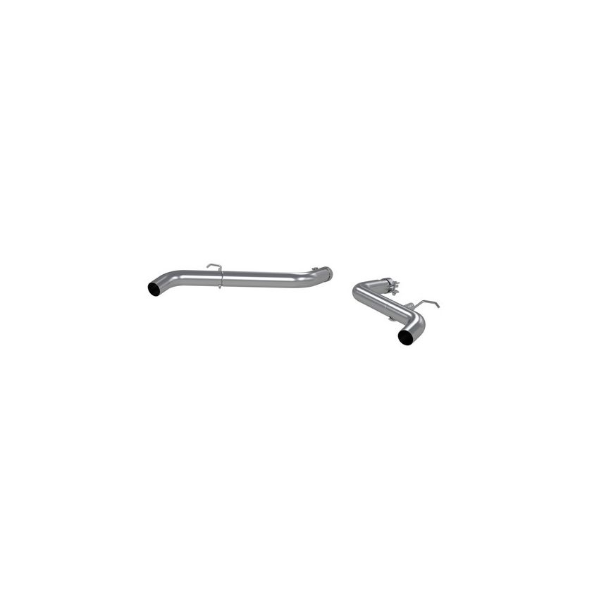 MBRP Exhaust S5239AL 2.5in. Axle-Back; Dual Rear Exit; AL