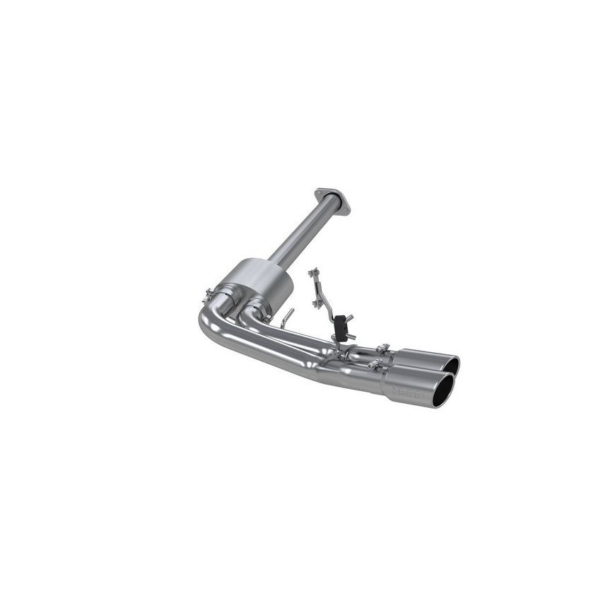 MBRP Exhaust S5260AL 3in. Cat-Back; Pre-Axle Dual Outlet Single Side; Race Version; AL