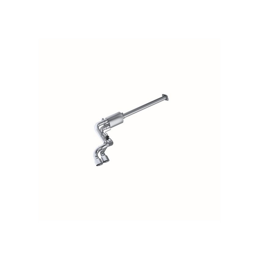 MBRP Exhaust S5261409 3in. Cat-Back; Pre-Axle Dual Outlet; T409