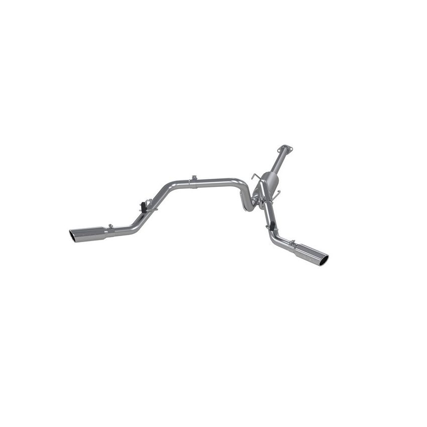 MBRP Exhaust S5328409 2.5in. Cat-Back; Dual Split Side Exit; T409
