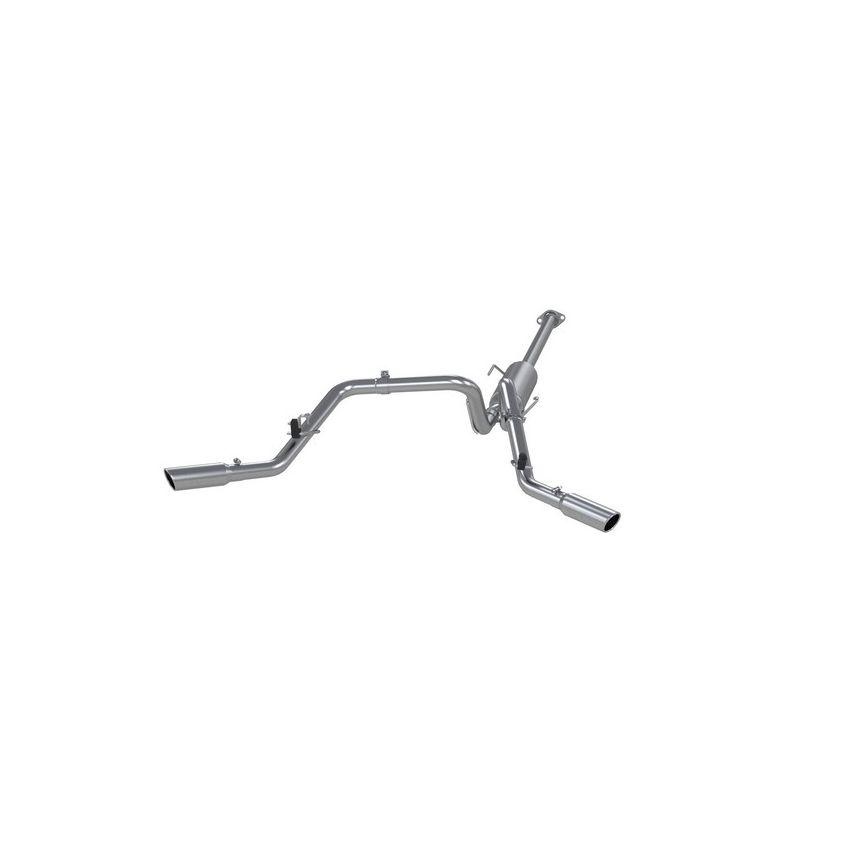 MBRP Exhaust S5328AL 2.5in. Cat-Back; Dual Split Side Exit; AL