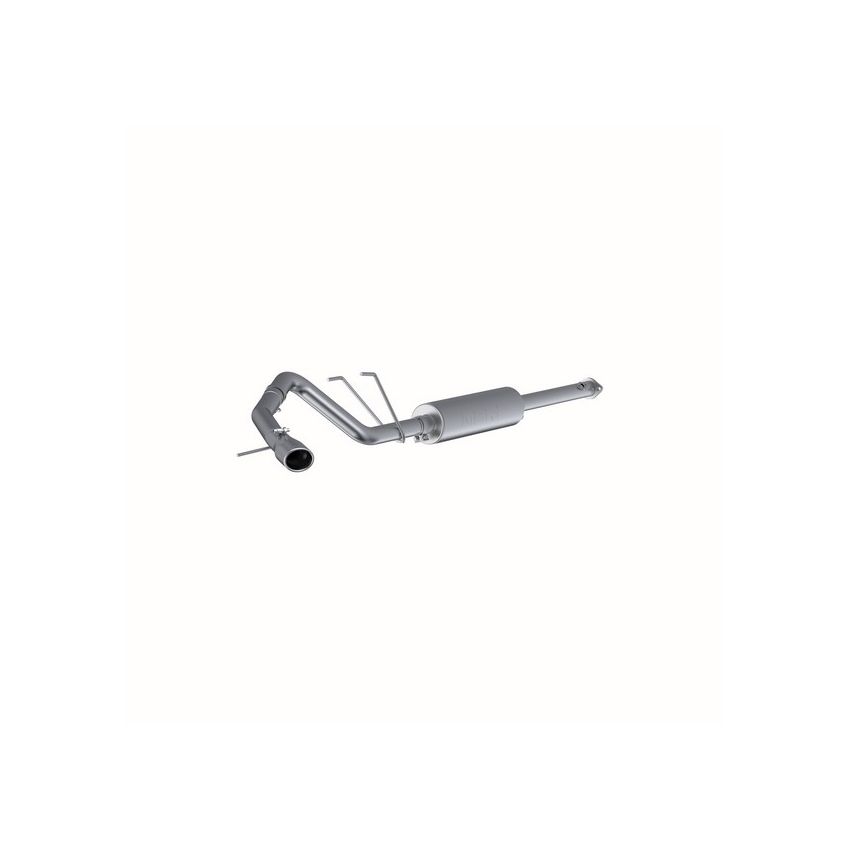 MBRP Exhaust S5334AL 2.5in. Cat-Back; Single Side Exit; 4WD Only; AL
