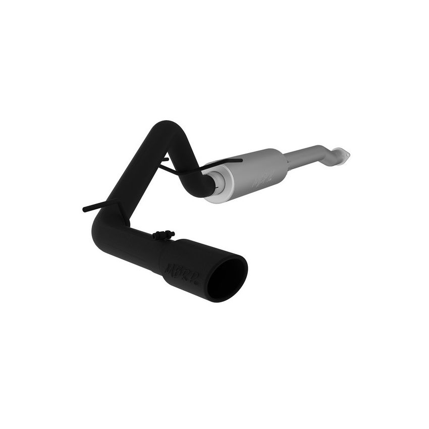 MBRP Exhaust S5338BLK 3in. Cat-Back; Single Side Exit; BLK