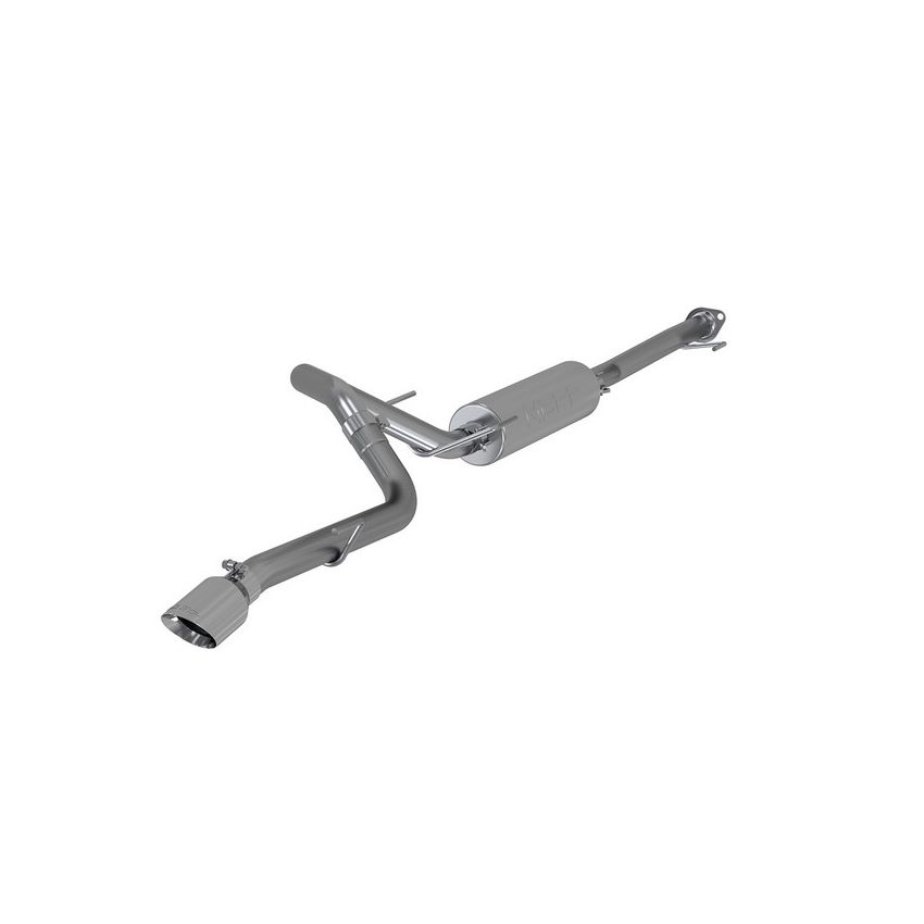 MBRP Exhaust S5342AL 2.5in. Cat-Back; Single Rear Exit; AL