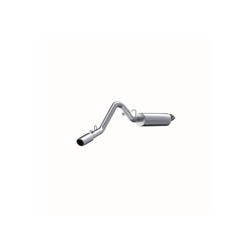MBRP Exhaust S5500AL 2.5in. Cat-Back; Single Side Exit; AL