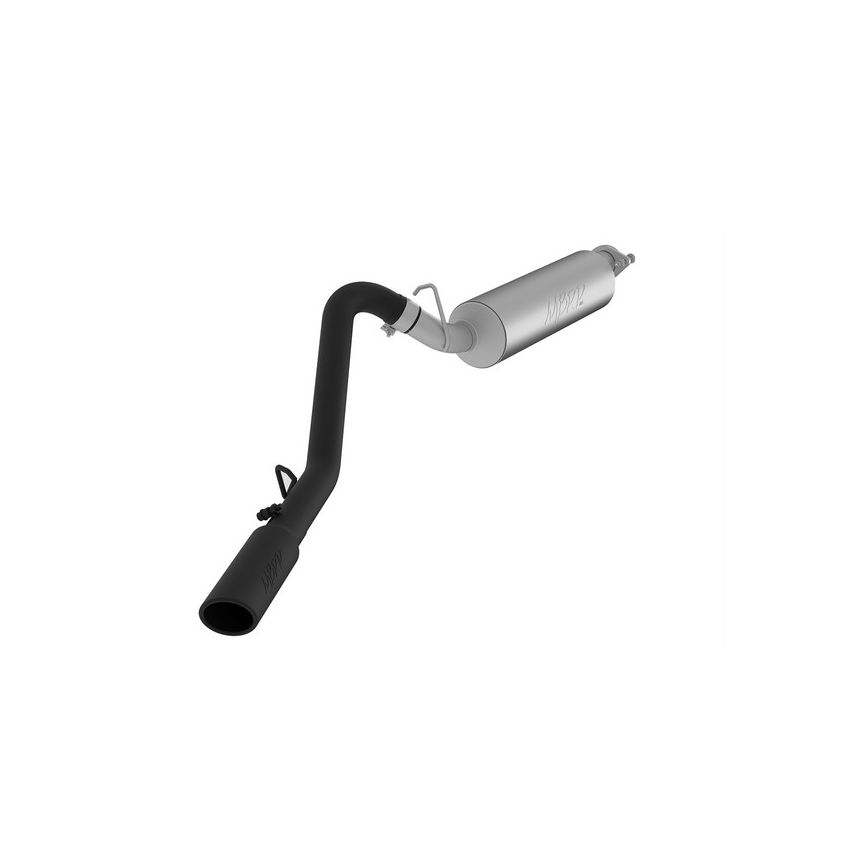 MBRP Exhaust S5500BLK 2.5in. Cat-Back; Single Side; BLK.