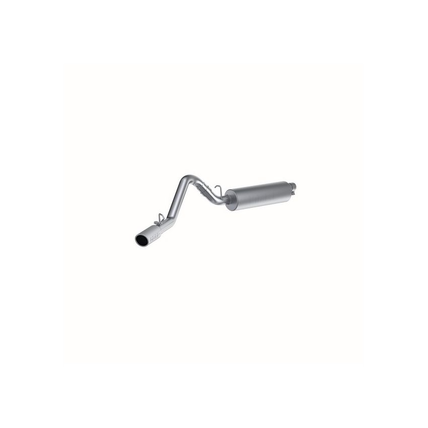 MBRP Exhaust S5512AL 2.5in. Cat-Back; Single Side Exit; AL