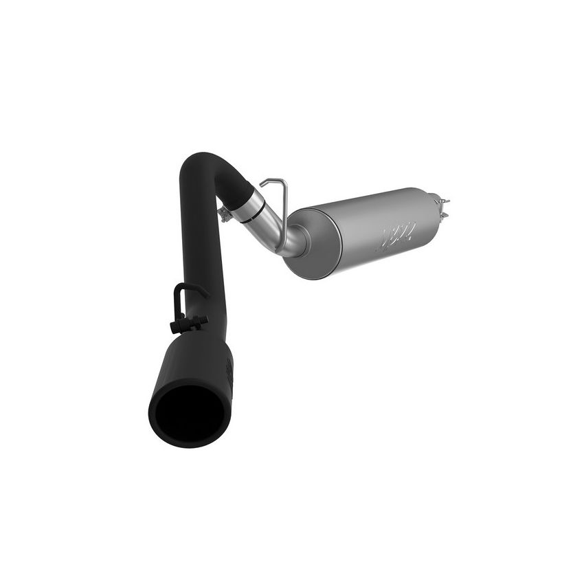 MBRP Exhaust S5512BLK 2.5in. Cat-Back; Single Side Exit; BLK