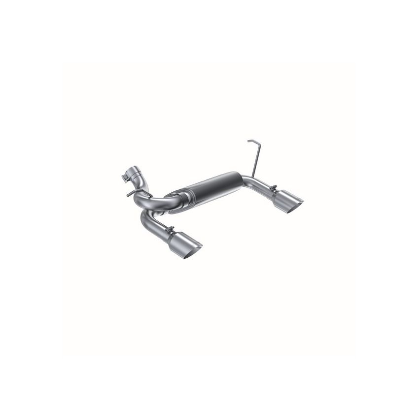 MBRP Exhaust S5528AL 2.5in. Axle-Back; Dual Rear Exit; AL