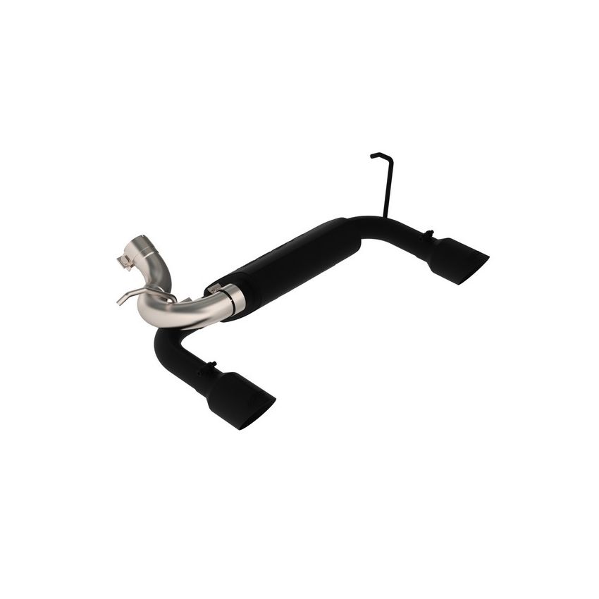 MBRP Exhaust S5528BLK 2.5in. Axle-Back; Dual Rear Exit; BLK