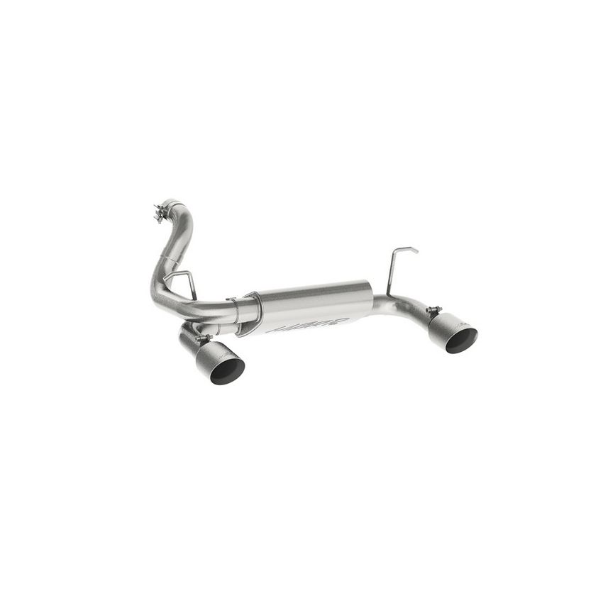 MBRP Exhaust S5529AL 2.5in. Axle-Back; Dual Rear Exit; AL