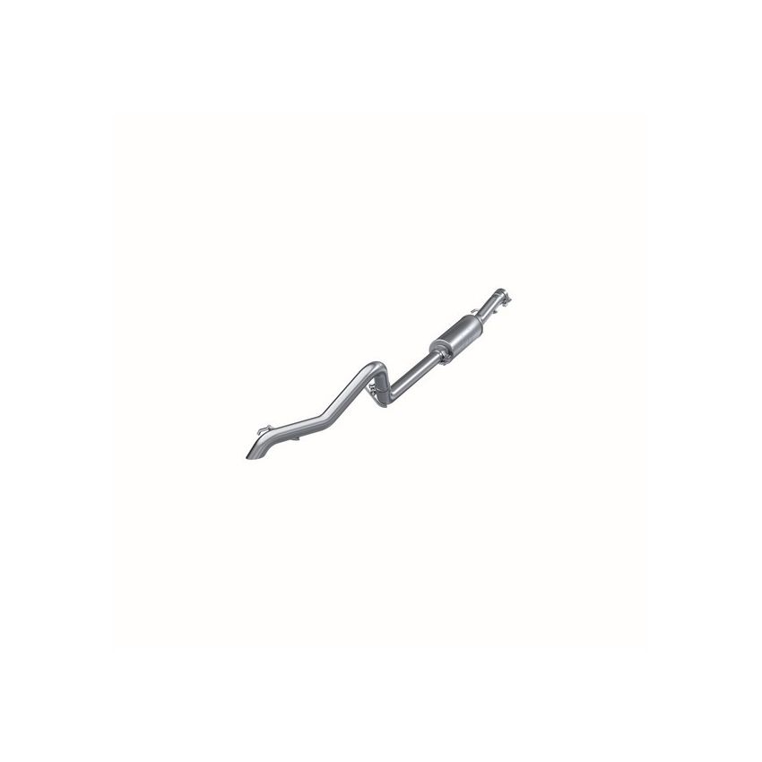 MBRP Exhaust S5530409 2.5in. Cat-Back; Single Rear Exit; Off-Road Tail Pipe; T409