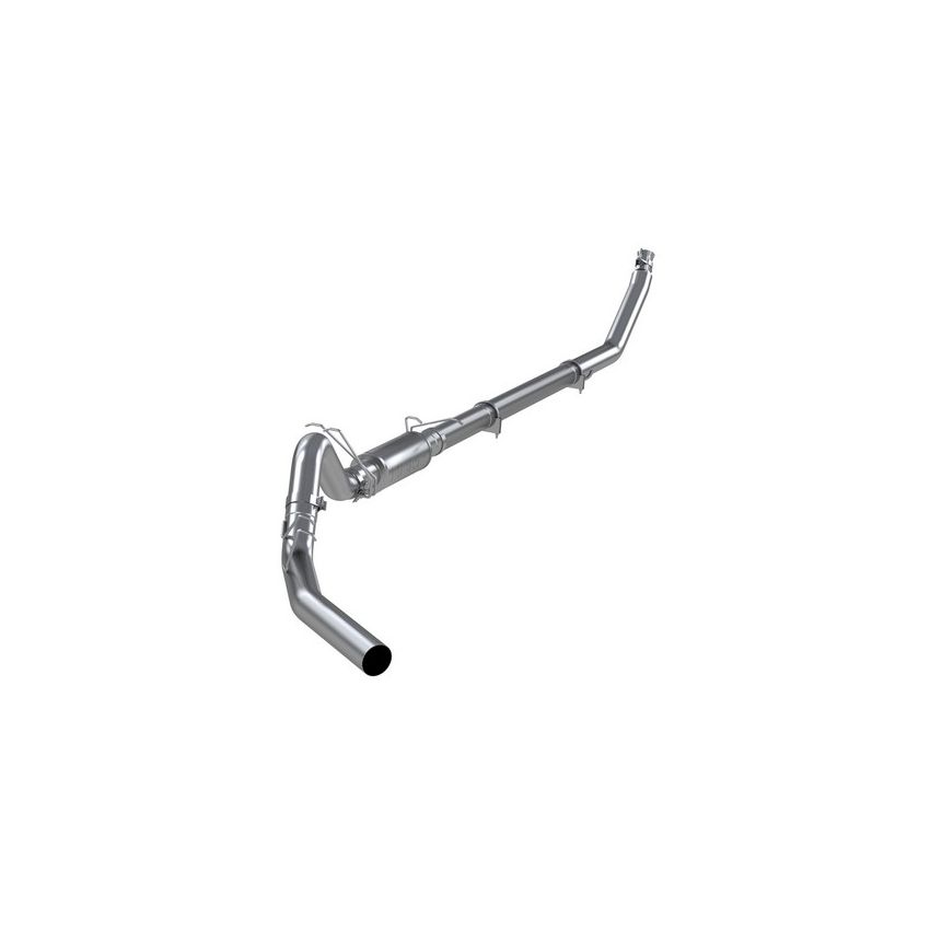 MBRP Exhaust S6100P 4in. Turbo Back; Single Side Exit; AL