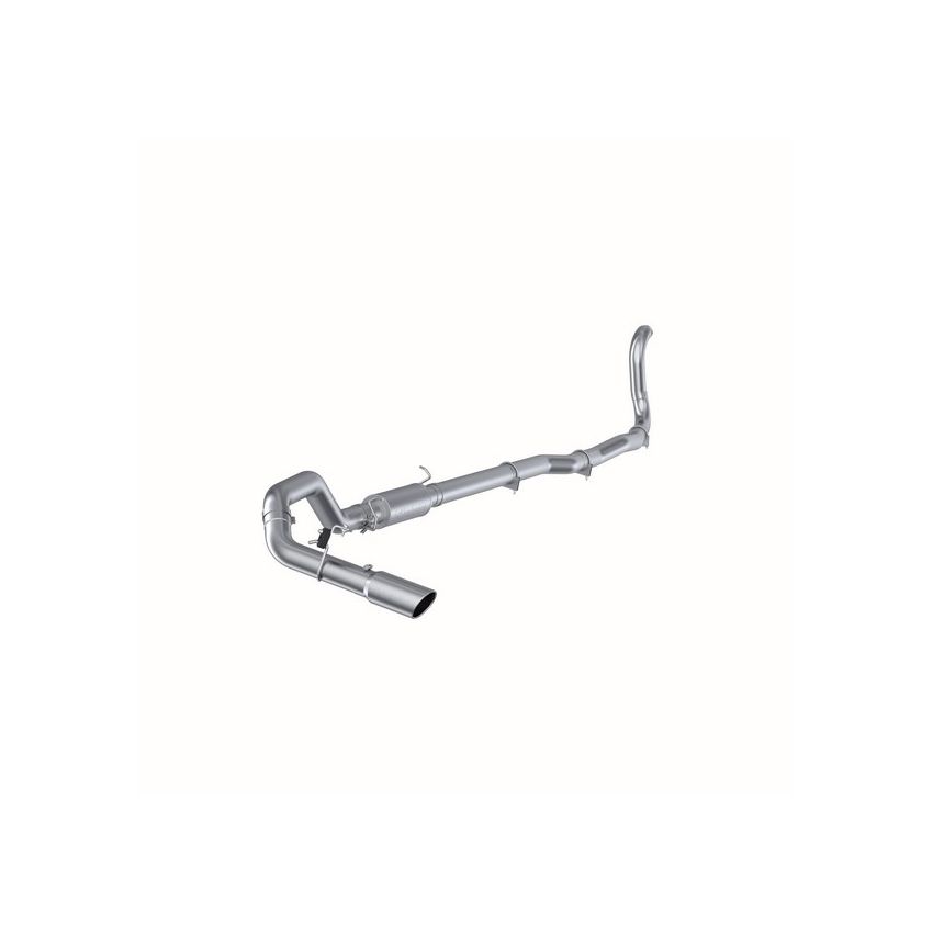 MBRP Exhaust S6148AL 4in. Turbo Back; Single Side Exit; 2WD Only; AL