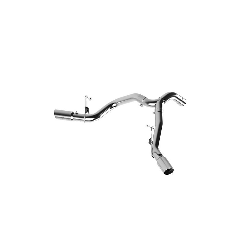 MBRP Exhaust S6168AL 4in. Filter Back; Dual Split Side Exit; Cool Duals (TM); AL