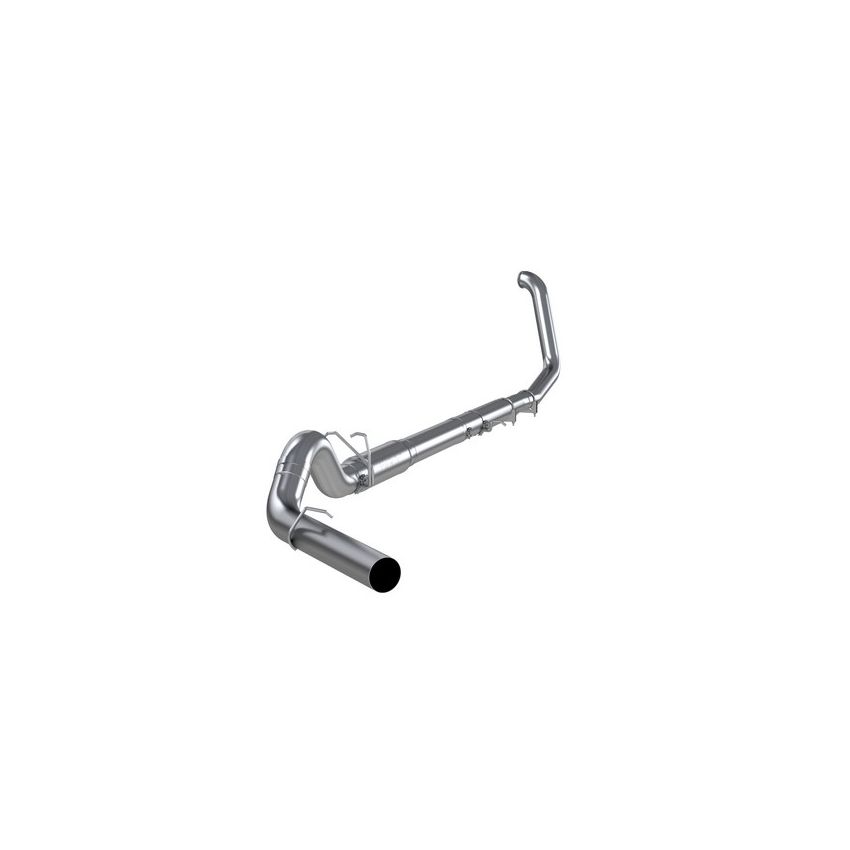 MBRP Exhaust S62220P 5in. Turbo Back; Single Side Exit; Off-Road; AL