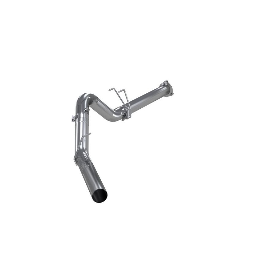 MBRP Exhaust S6287SLM 4in Filter Back; Single Side Exit; No Muffler; T409