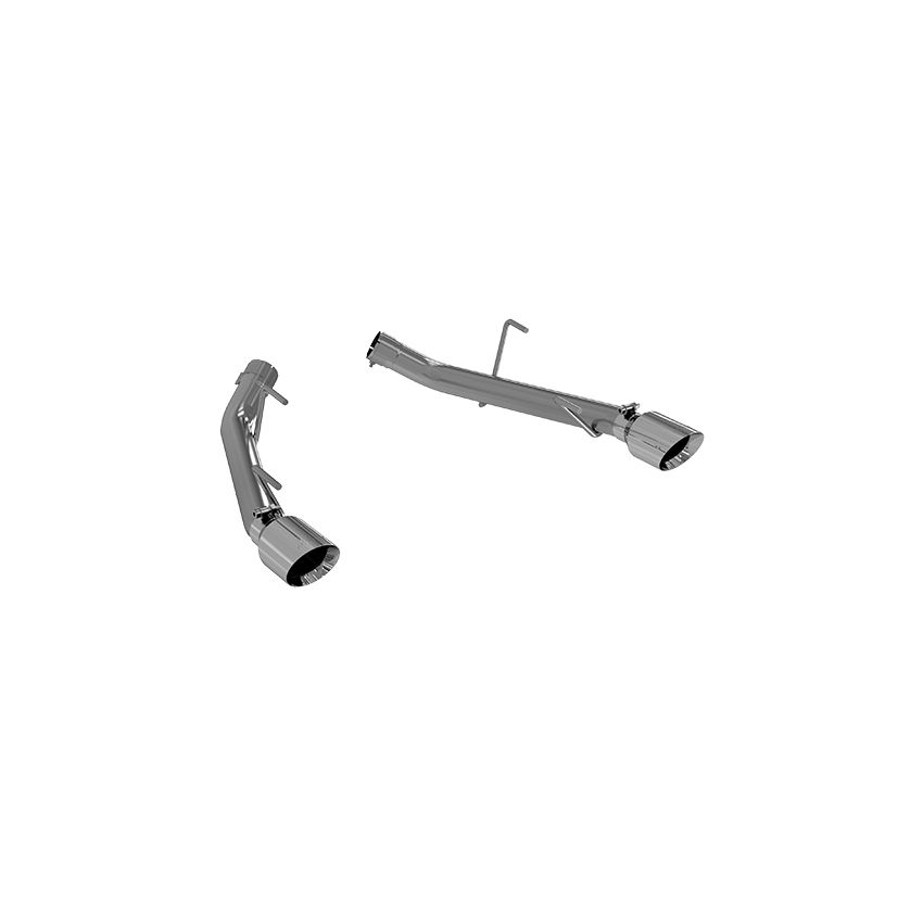 MBRP Exhaust S7202304 2.5in. Axle-Back; Muffler Bypass; Dual Split Rear Exit; Race Version; T304
